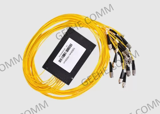 ABS van de Corningsvezel PLC Optische Splitsers FTTH van de Splitsers de Enige Wijze 1×16