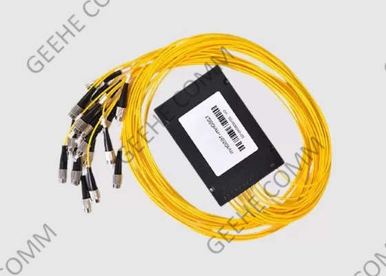 ABS van de Corningsvezel PLC Optische Splitsers FTTH van de Splitsers de Enige Wijze 1×16