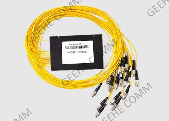 ABS van de Corningsvezel PLC Optische Splitsers FTTH van de Splitsers de Enige Wijze 1×16
