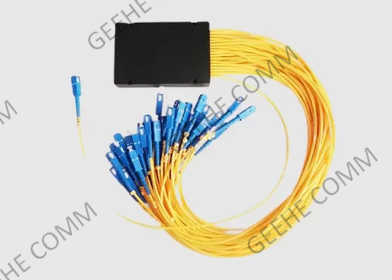1x32 PLC-vezelkabelsplitter SC/UPC 900UM 1.5M ABS-boxoptische splitter