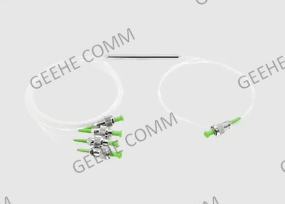 Dubbele Optische FC de Koppelings Enige Wijze 1310nm 1550nm van de Venster1×4 FBT Vezel