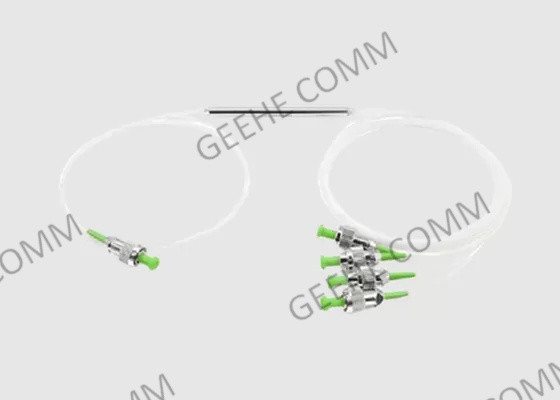 Dubbele Optische FC de Koppelings Enige Wijze 1310nm 1550nm van de Venster1×4 FBT Vezel
