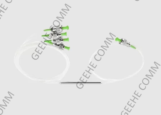 Dubbele Optische FC de Koppelings Enige Wijze 1310nm 1550nm van de Venster1×4 FBT Vezel