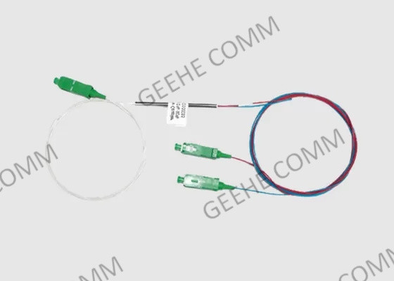 SM het standaard1x2-Type van Vezelkoppeling 1310nm 1550nm 1M Fiber Long 900um