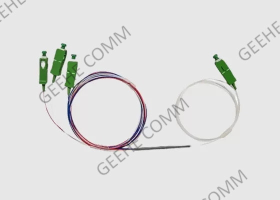 1x3 kies de Vezel Optische Koppeling 1310nm 1550nm van het Wijze Drievoudige Venster uit