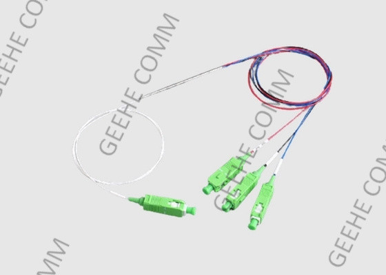 1 tot 3 van de de Vezel de Optische Kabel van de Staalbuis Koppeling van de de Koppelings Enige Wijze Gesmolten Vezel