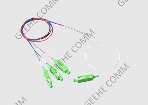 1 tot 3 van de de Vezel de Optische Kabel van de Staalbuis Koppeling van de de Koppelings Enige Wijze Gesmolten Vezel