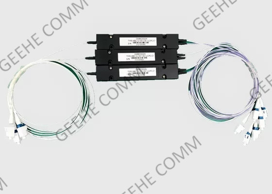 Definitieve Fabrikanten850nm MM. 2/98 het Koppelen Rantsoenlc/pc 1×3 FBT Koppeling voor GPON