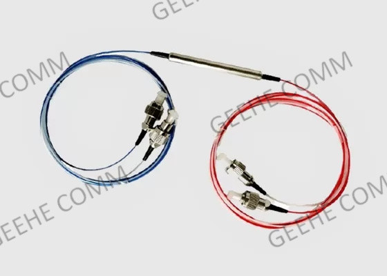 Enig Dubbel Venster 0.9mm van de Wijze2x2 FC/APC FBT Splitser Vezel met Losse Buis