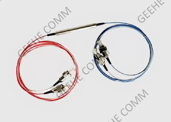 Enig Dubbel Venster 0.9mm van de Wijze2x2 FC/APC FBT Splitser Vezel met Losse Buis