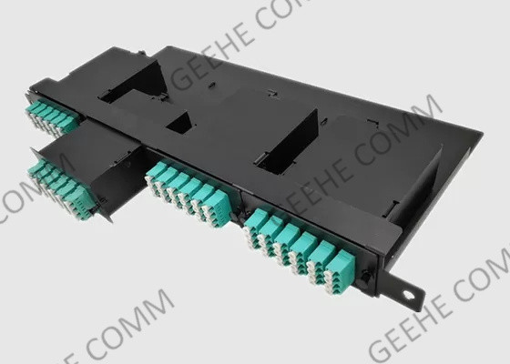 Duplexlc/upc aan Mannelijke HD 1U de Vezel Optische Bijlage van 24F MPO