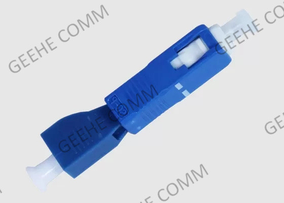 Blauw FTTH-Mannetje aan Vrouwelijk Vezelsc aan LC-Adapter
