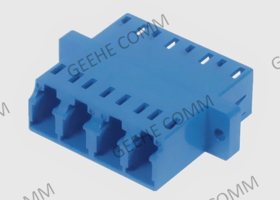 Duplex Singlemode van de de Vierlingkoppeling van lc-LC OS1 Ceramische de Vezel Optische Adapters