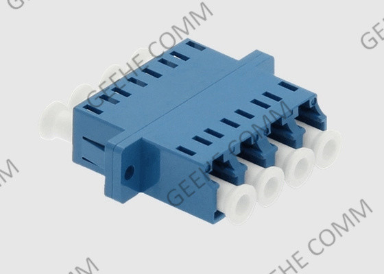 Duplex Singlemode van de de Vierlingkoppeling van lc-LC OS1 Ceramische de Vezel Optische Adapters