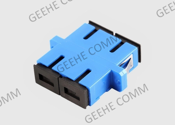 Blauwe Optische de Adapterkoppeling van de Kleurensc aan Sc Multimode Vezel met Flenzen