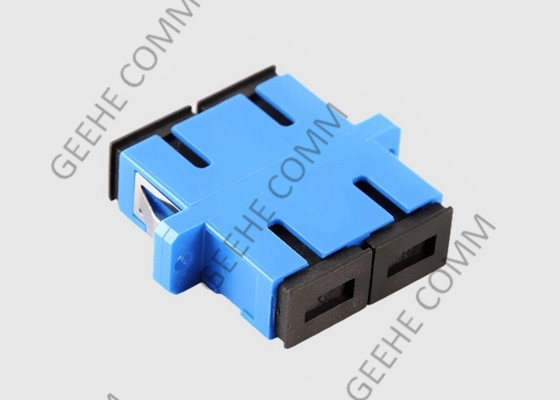 Blauwe Optische de Adapterkoppeling van de Kleurensc aan Sc Multimode Vezel met Flenzen