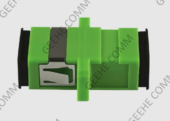 Enige APC van Wijze Simplexsc de Adapter Groene Kleur van de Vezel Optische Kabel