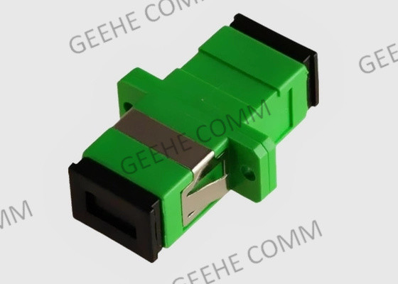 Enige APC van Wijze Simplexsc de Adapter Groene Kleur van de Vezel Optische Kabel