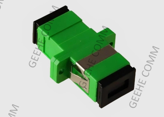Enige APC van Wijze Simplexsc de Adapter Groene Kleur van de Vezel Optische Kabel