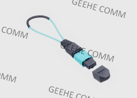 0.3m OM4 MPO MTP Adapter van Vezel de Optische Loopback