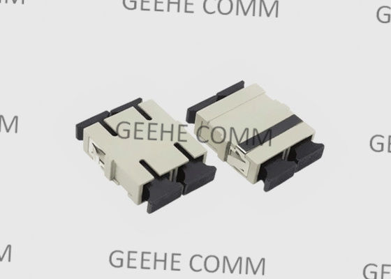 De multi Duplexkoppeling van Sc van Sc van de Wijze Beige Vezel Optische met Flens