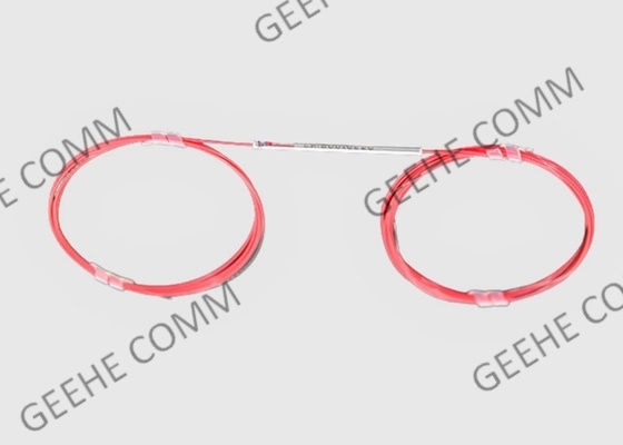 1x2 havens900um Losse Buis Gesmolten WDM Jasjesmf28e Vezel 1m Naakte vezellengte