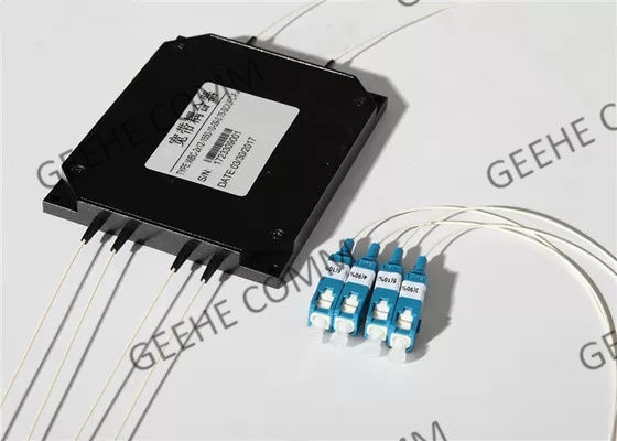 2×4 Optische WDM van de ventilator uit 1480nm Gesmolten Vezel Module