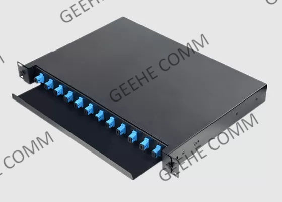 Het rek zette 24 Optisch het Flardcomité op van de Kernfc ODF 3U Vezel