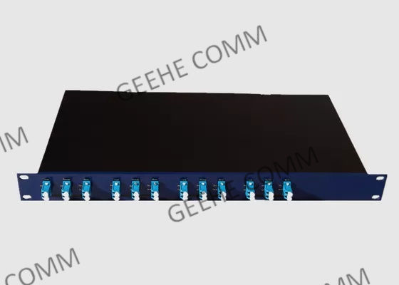 Zwarte Multimode Duplex 1.2mm het Comité van het de Vezelflard van 12 Havensc