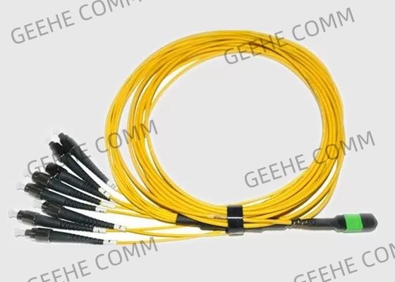 8 FC aan Multimode 125um MPO de Doorbraakkabels van MTP