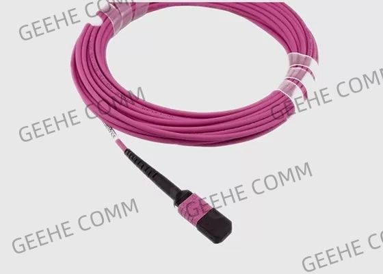 MPO-Wijfje aan Mannelijke Singlemode 9/125 de Vezel Optische Kabel van MPO voor Netwerk