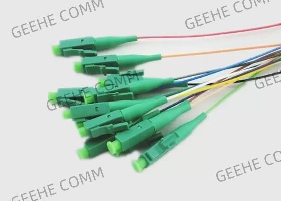 12 tribuneos2 Standaardlc APC 9/125μm Vezel Optische Vlecht