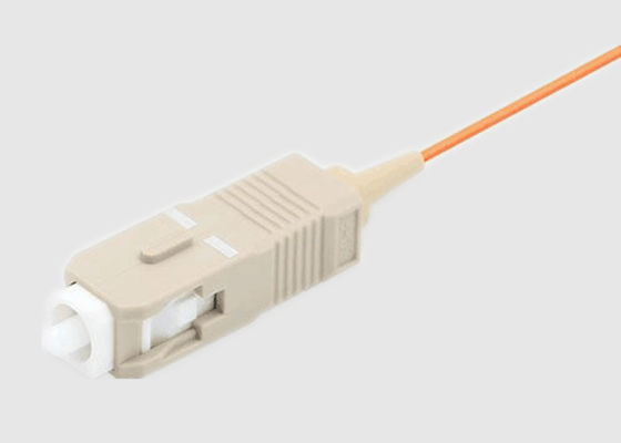 Oranje Multimode OM3-de Vezel Optische Vlecht van PC 50/125nm van Sc