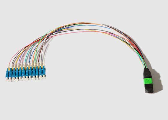 0.9mm Enige Wijze 12 Koord van het Kernenmpo To12 LC het Optische Flard