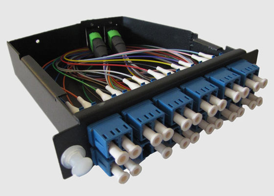 LC/UPC de duplexcassette van de 12 Vezellgx Stijl MPO