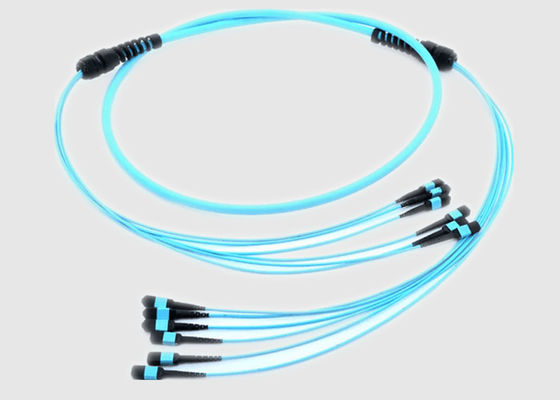 Enige de Vezelkabel van het Wijzestootbord OFNR 2.0mm 1m MPO