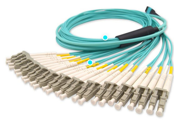 144 de Kabel van de vezelsom3 LC Dulpex 100G MPO Vezel