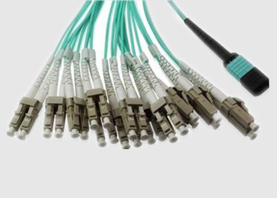 144 de Kabel van de vezelsom3 LC Dulpex 100G MPO Vezel