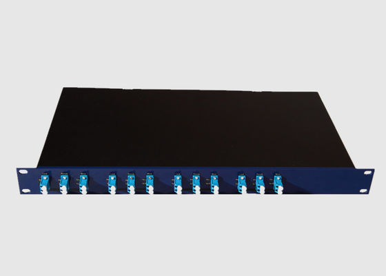 Zwarte Multimode Duplex 1.2mm het Comité van het de Vezelflard van 12 Havensc