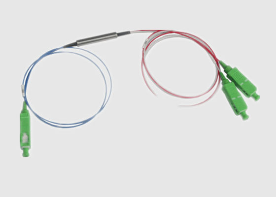 3 de Optische Isolator van de havens980nm 850nm 1x2 Vezel voor Netwerk