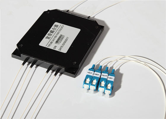 2×4 Optische WDM van de ventilator uit 1480nm Gesmolten Vezel Module