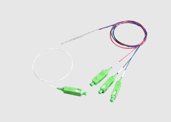 1 tot 3 van de de Vezel de Optische Kabel van de Staalbuis Koppeling van de de Koppelings Enige Wijze Gesmolten Vezel