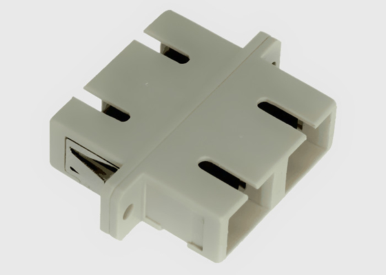 De multi Duplexkoppeling van Sc van Sc van de Wijze Beige Vezel Optische met Flens