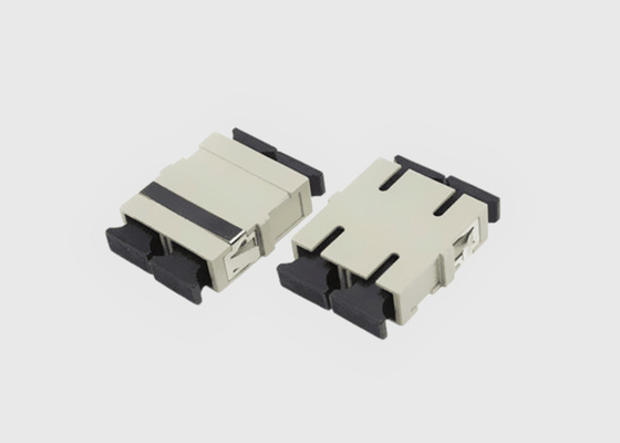 De multi Duplexkoppeling van Sc van Sc van de Wijze Beige Vezel Optische met Flens