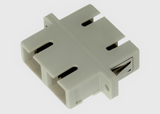 De multi Duplexkoppeling van Sc van Sc van de Wijze Beige Vezel Optische met Flens
