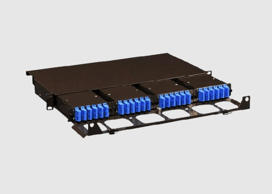 Het rek zet 1U-Comité van het de Vezel het Optische Flard van Sc UPC voor FTTH op