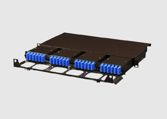 Het rek zet 1U-Comité van het de Vezel het Optische Flard van Sc UPC voor FTTH op